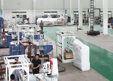 協順糊盒機裝配車間